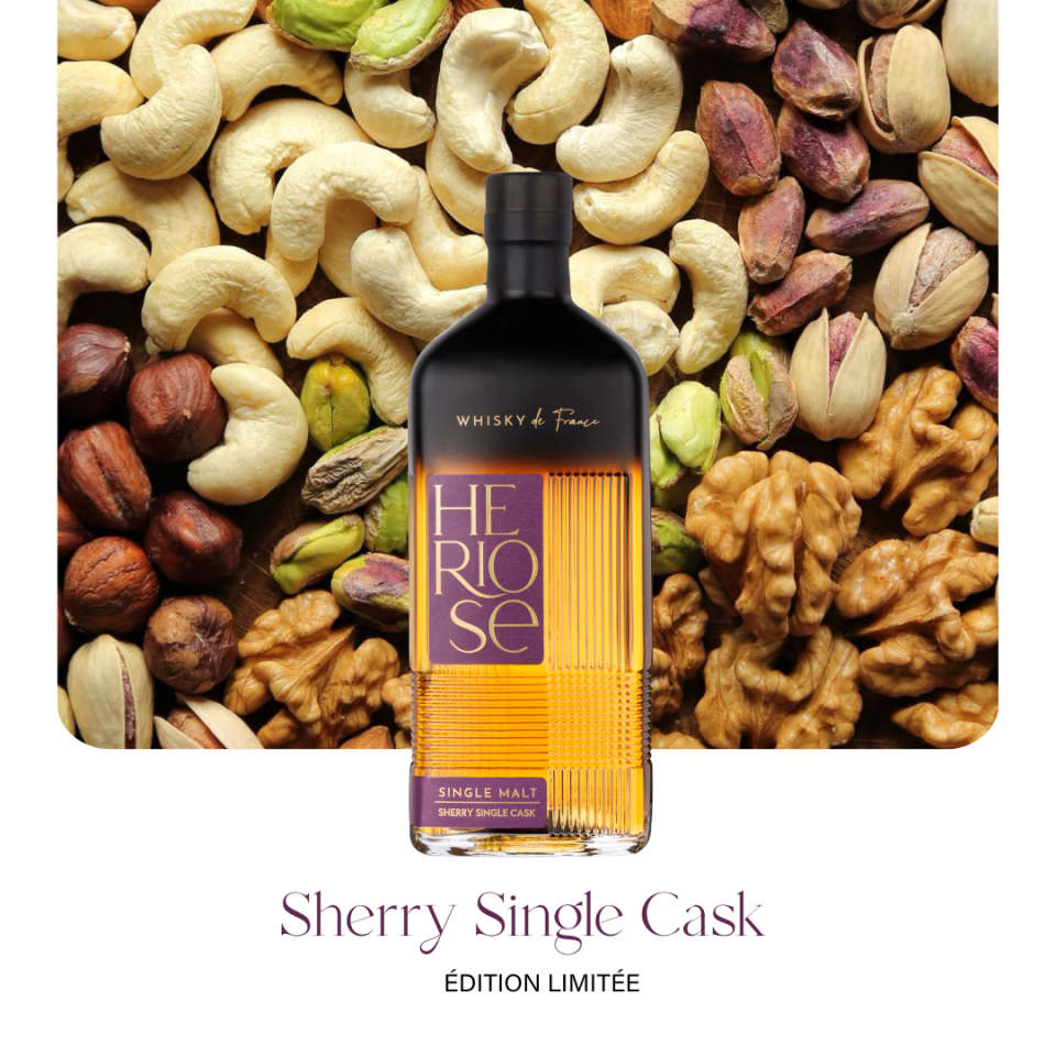 Sherry single cask arôme fruit à coques
